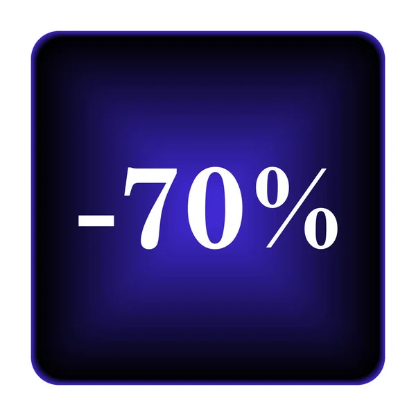 70 percent discount icon — Stock Photo, Image