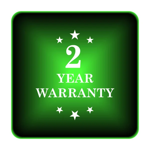 2 year warranty icon — Stock Photo, Image