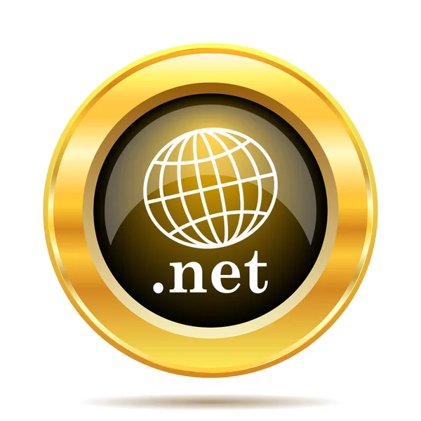 Net Icon Internet Button White Background — Stock Photo, Image