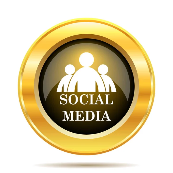 Icona dei social media — Foto Stock