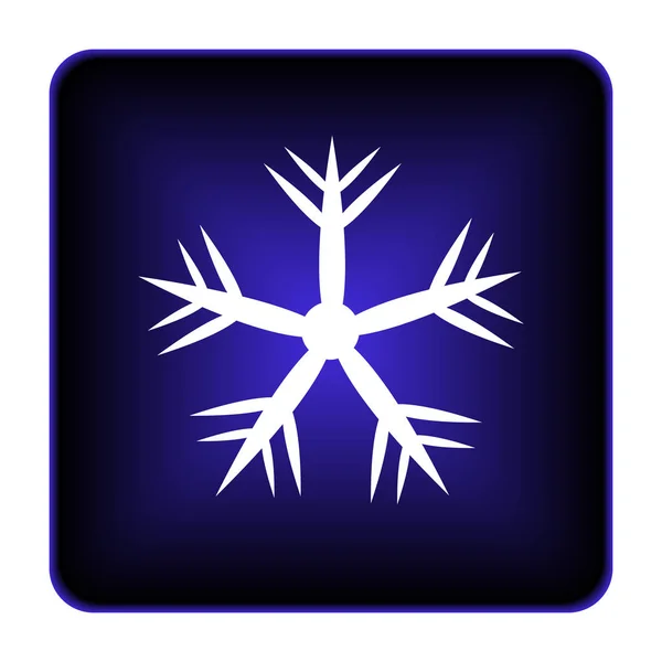 Sneeuwvlok pictogram — Stockfoto