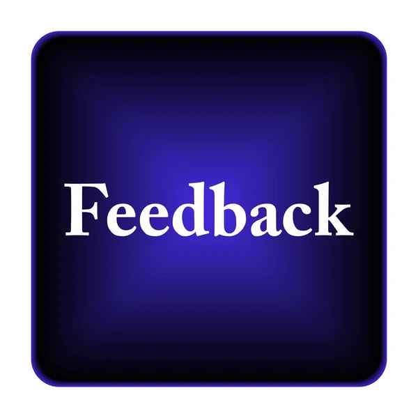 Ícone de feedback — Fotografia de Stock