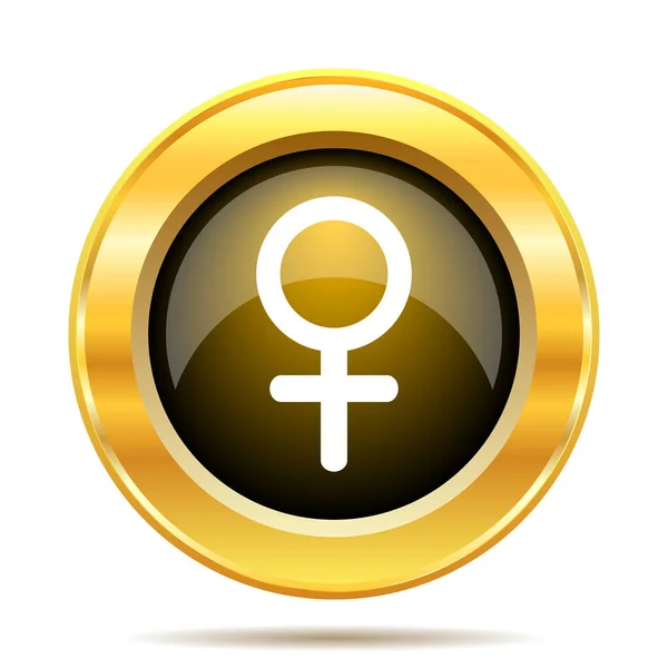 Female sign icon — Stock Photo, Image