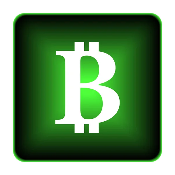 Bitcoin ikonra — Stock Fotó