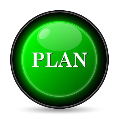 Planı simgesi. Beyaz arka plan üzerinde Internet düğmesi