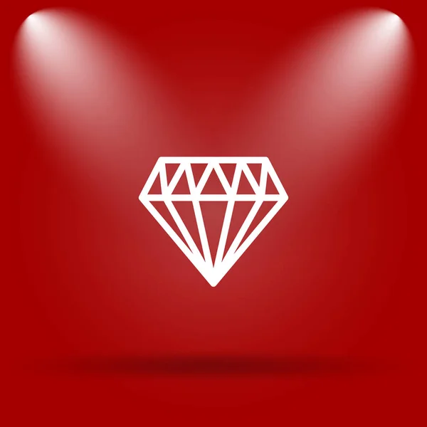 ダイヤモンドアイコン — ストック写真