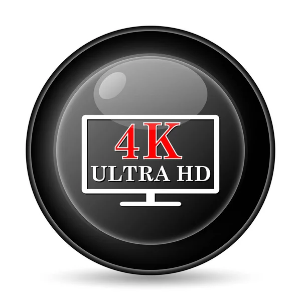 Icona 4K Ultra HD — Foto Stock