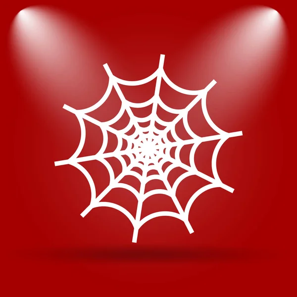 Spider web icon — Stockfoto