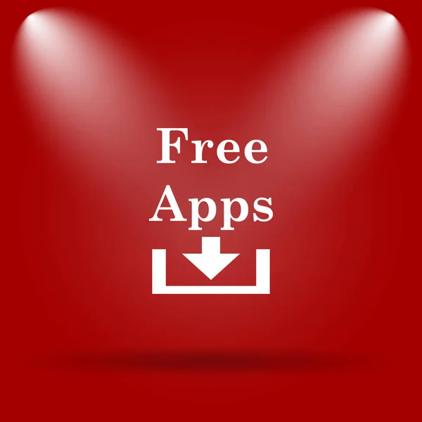 Icono de aplicaciones gratis — Foto de Stock