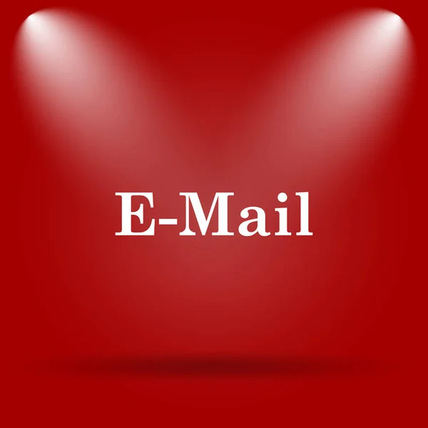 Значок e-mail — стоковое фото