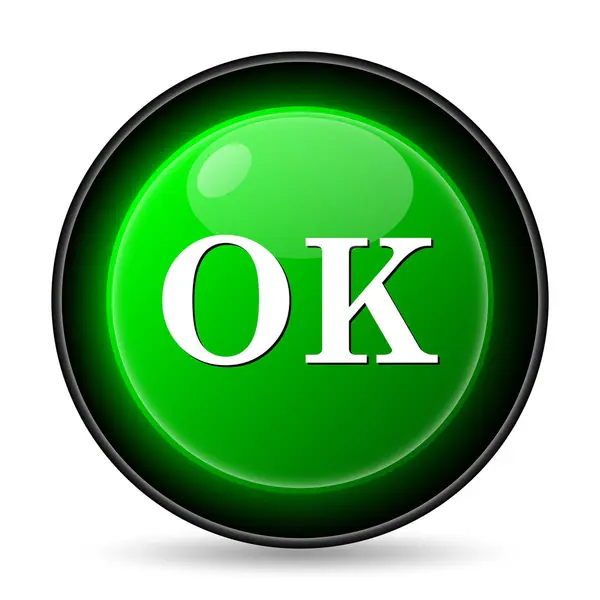 OK icon — Stock Photo, Image