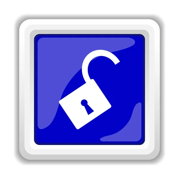 Open lock icon — Stock Photo, Image