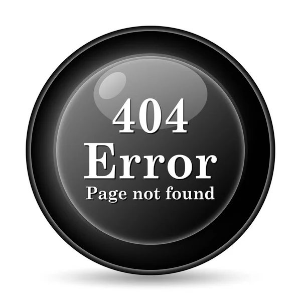 404 아이콘입니다 배경에서 인터넷 — 스톡 사진