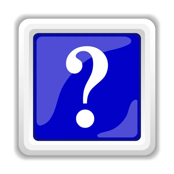 Question mark icon — Stock Photo, Image