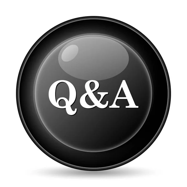 Icono de Q & A — Foto de Stock
