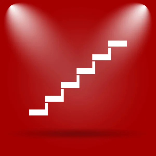 Stairs icon — Stock Photo, Image