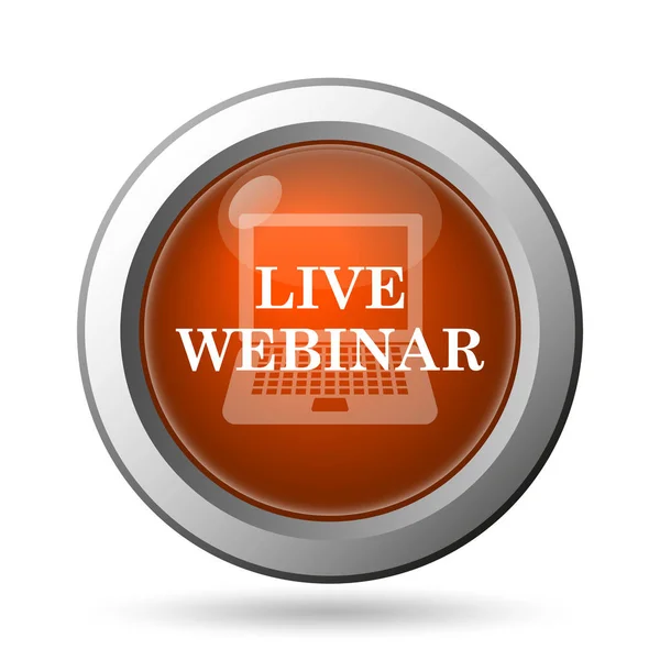 Live webinar icon — Stock Photo, Image