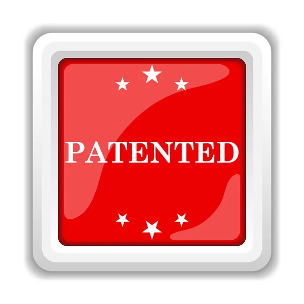 Patentované ikona — Stock fotografie