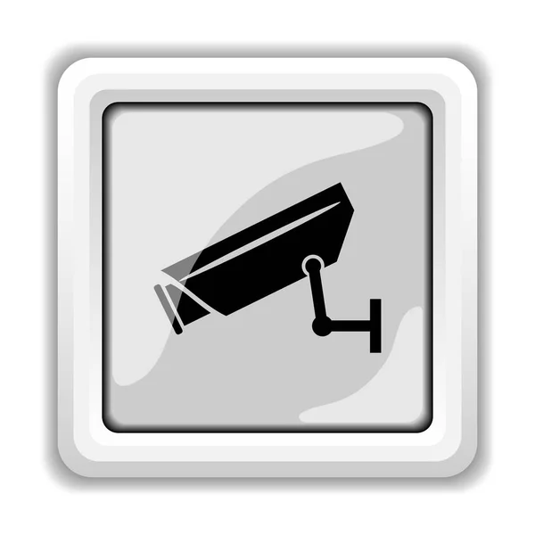 Surveillance Camera Icon Internet Button White Background — Stock Photo, Image