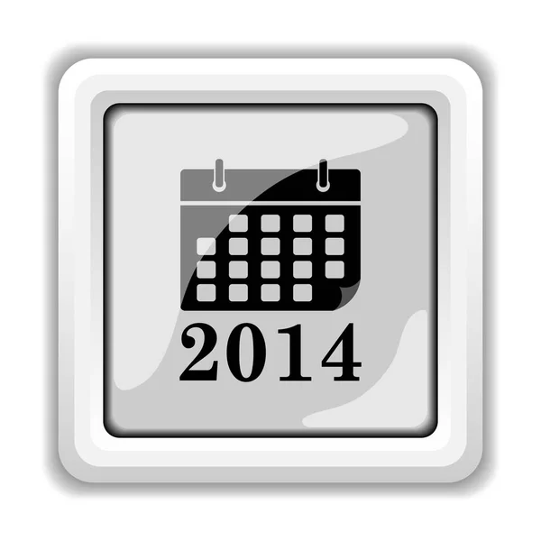 Het pictogram van de kalender van 2014 — Stockfoto