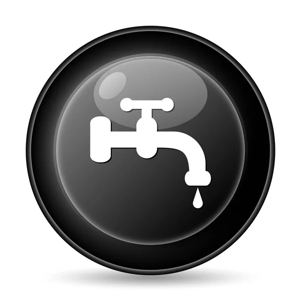 Ícone da torneira de água — Fotografia de Stock