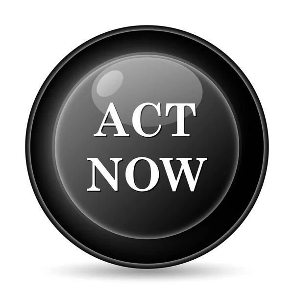 Act now icon — Stock Photo, Image