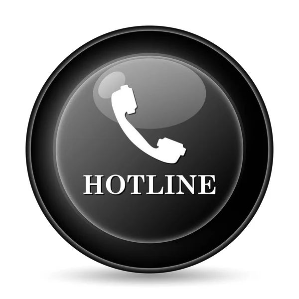 Ícone hotline — Fotografia de Stock