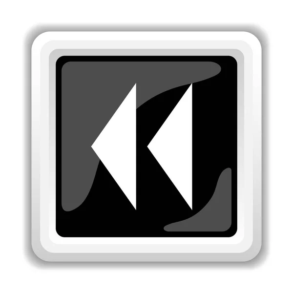 Rewind icon — Stock Photo, Image