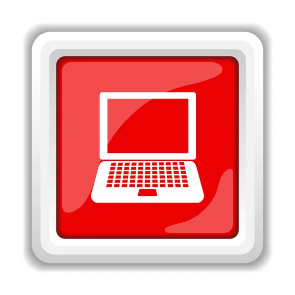 Laptop pictogram — Stockfoto