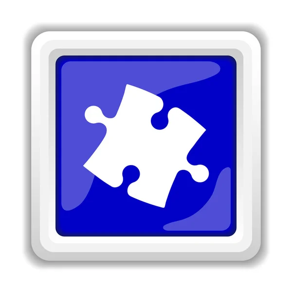 Puzzle piece icon — Stock Photo, Image