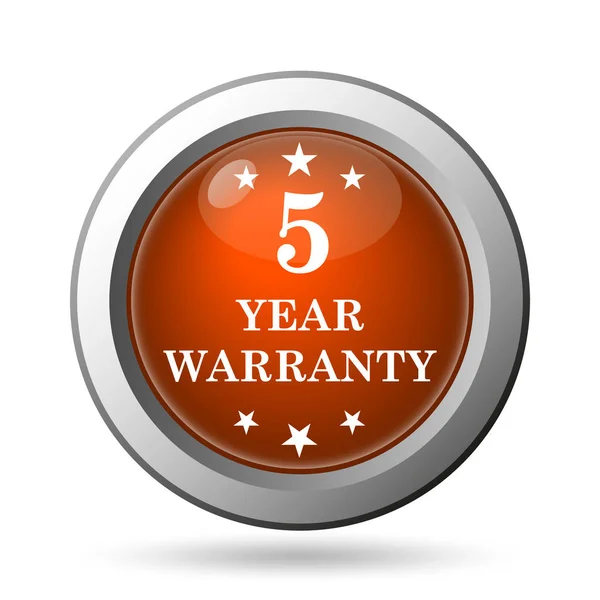 5 year warranty icon — Stock Photo, Image