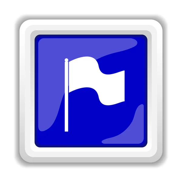 Ikona Příznaku Internet Tlačítko Bílém Pozadí — Stock fotografie