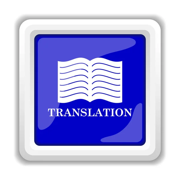 Translation book icon — Stock Photo, Image