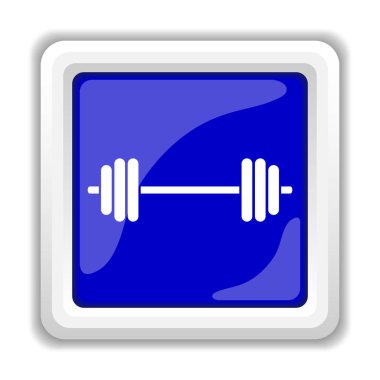 Halter simgesi. Beyaz arka plan üzerinde Internet düğmesi