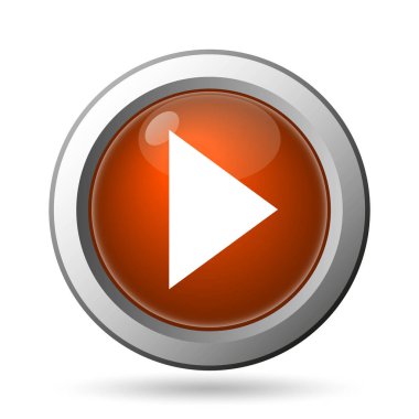 Oyun işareti simgesi. Beyaz arka plan üzerinde Internet düğmesi