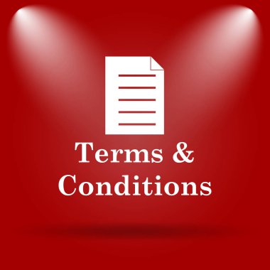 Şartlar ve koşullar simgesi