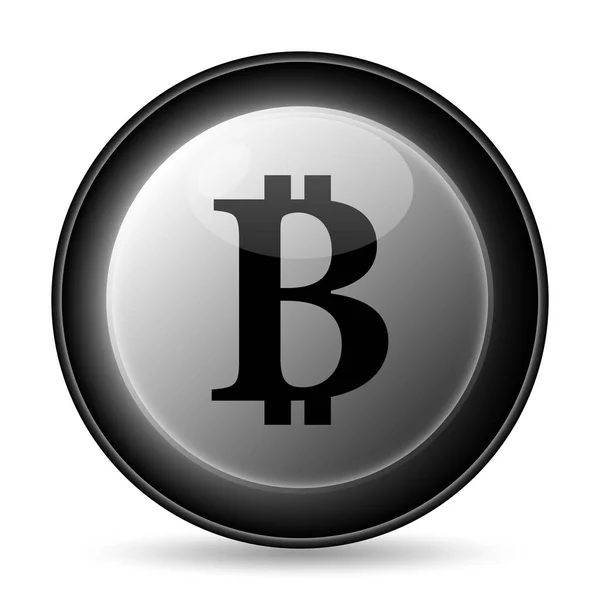 Ikona bitcoin — Zdjęcie stockowe