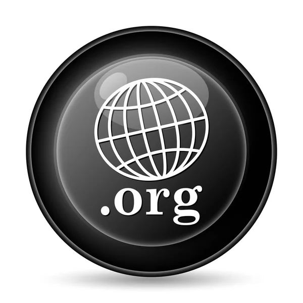 Org Icon Internet Button White Background — Stock Photo, Image