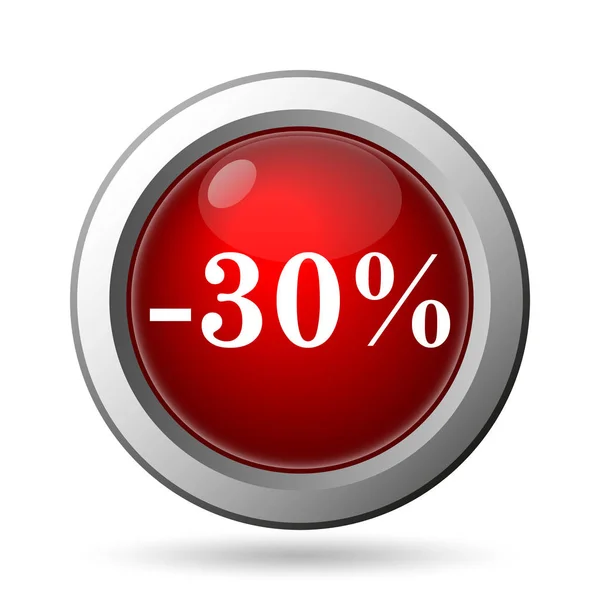 30 percent discount icon — Stock Photo, Image