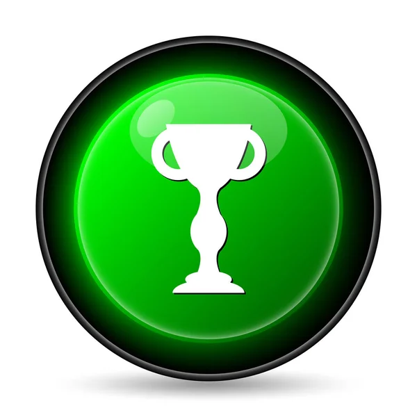 Winners Cup Icon Internet Button White Background — Stock Photo, Image