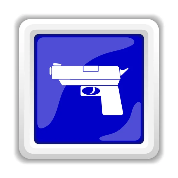 Pistool-pictogram — Stockfoto