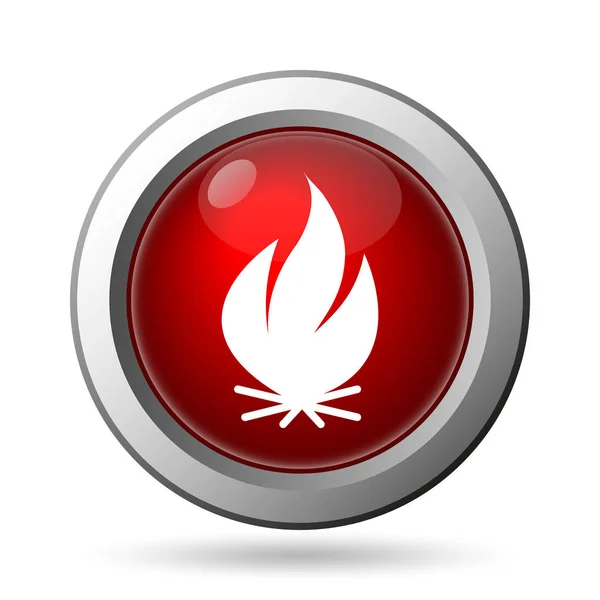 Ícone de fogo — Fotografia de Stock
