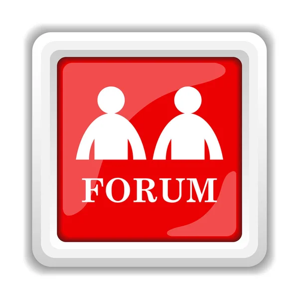 Forum ikona — Zdjęcie stockowe