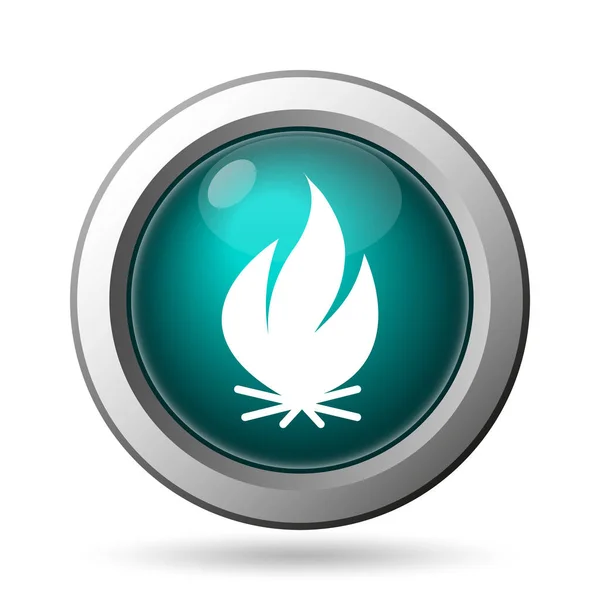 Fire icon — Stock Photo, Image