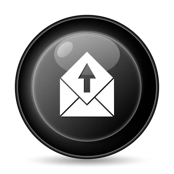 Wyślij e-mail ikona — Zdjęcie stockowe