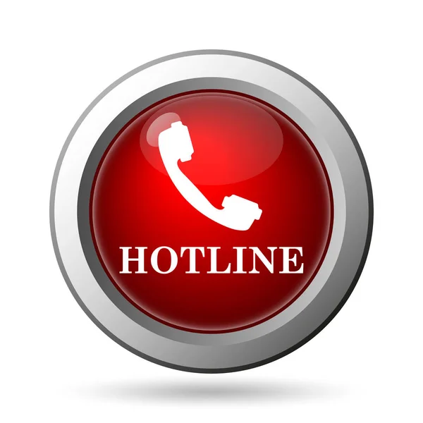 Hotline-ikonen — Stockfoto