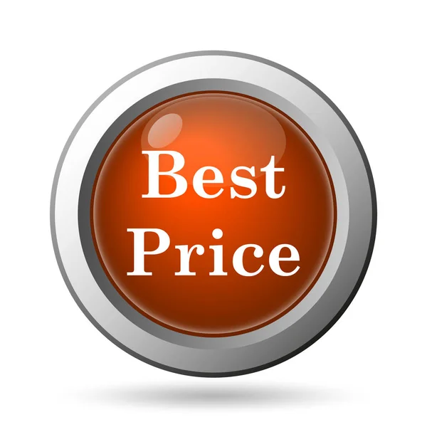 Best Price Icon Internet Button White Background — Stock Photo, Image