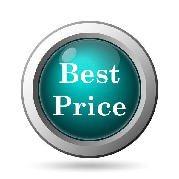 Best Price Icon Internet Button White Background — Stock Photo, Image