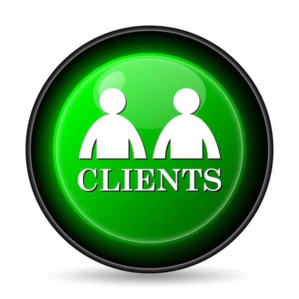 Clients icon — Stock Photo, Image