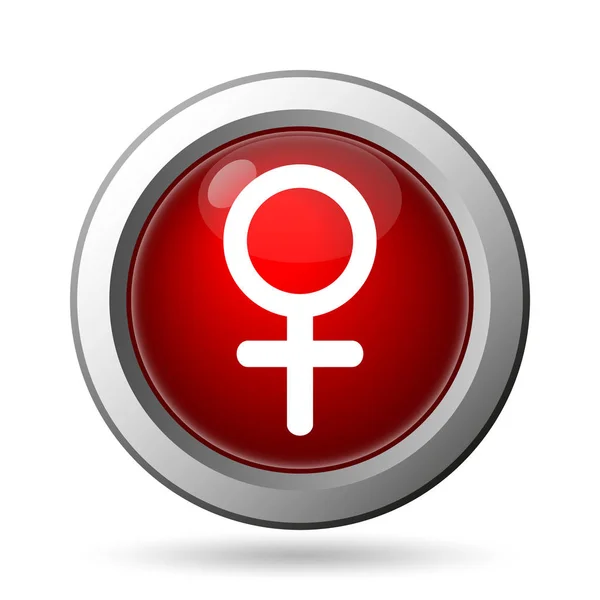 Vrouwelijke teken pictogram — Stockfoto
